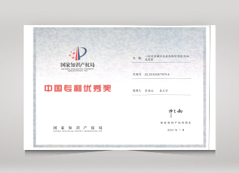 中國專利優(yōu)秀獎